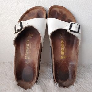 Birkenstock Madrid Patent White Size 41
